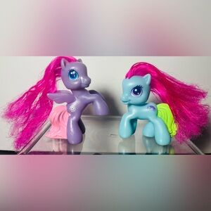 2009 MLP G3.5 Star Song/Rainbow Dash 3” McDonald's Happy Meal Toys - Lot of 2